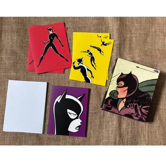 Vintage Other - Vintage Chronicle Books Catwoman Blank Note Cards Incomplete Set DC Comics